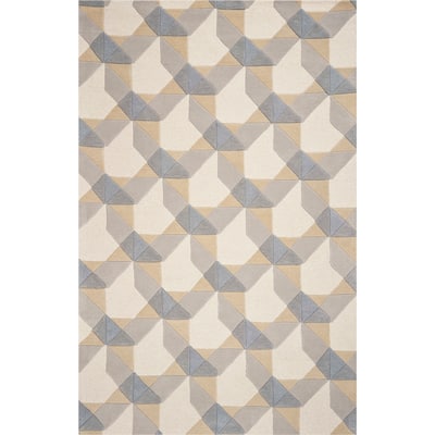 Carson Carrington Hand-woven Wool Muted Mid-century Area Rug