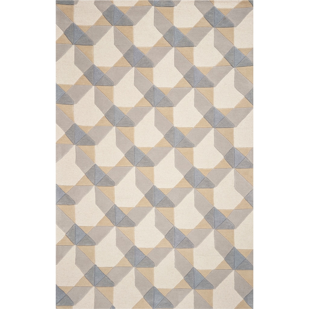 Carson Carrington Hand-woven Wool Muted Mid-century Area Rug