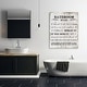 preview thumbnail 8 of 9, Stupell Bathroom Rules Funny Word Wood Textured Design,16x20, Proudly Made in USA - Multi-Color