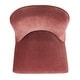 preview thumbnail 68 of 124, SAFAVIEH Couture Nolita Velvet Accent Chair - Mustard / Brass - 28"x23"x35.3" - 28" W x 23" D x 35" H