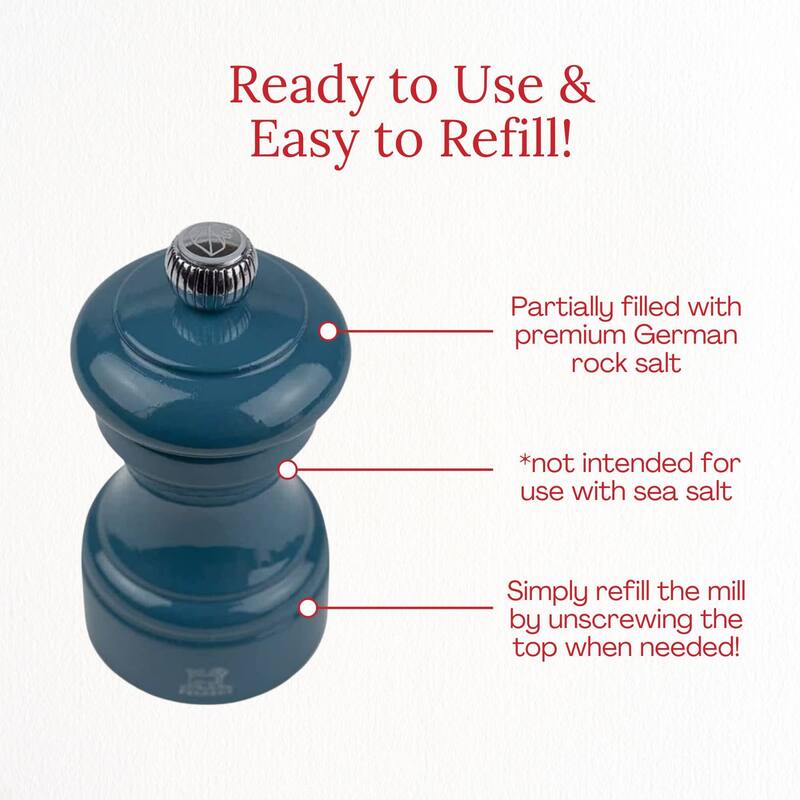 Peugeot Bistro 4 Inch Salt Mill