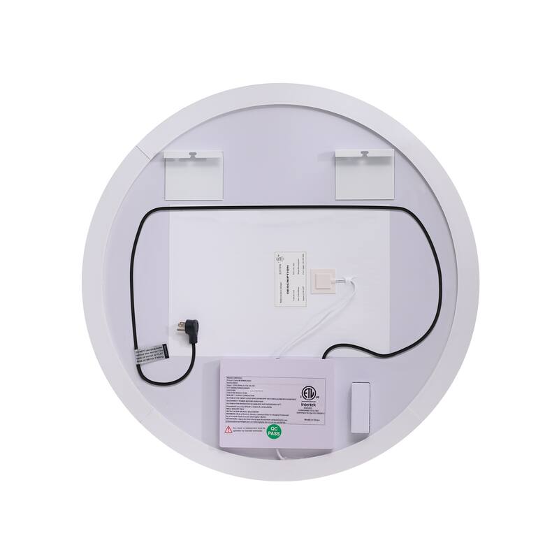 Modern Wall Mounted LED Bathroom Frontlit/Backlit Mirror With PMMA Diffuser