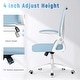 preview thumbnail 26 of 48, Ergonomic Office Mid Back Chair - N/A