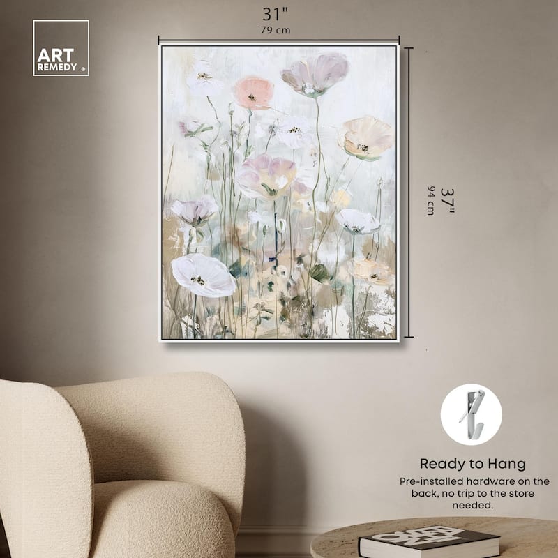 Flourishing Light Canvas by Art Remedy