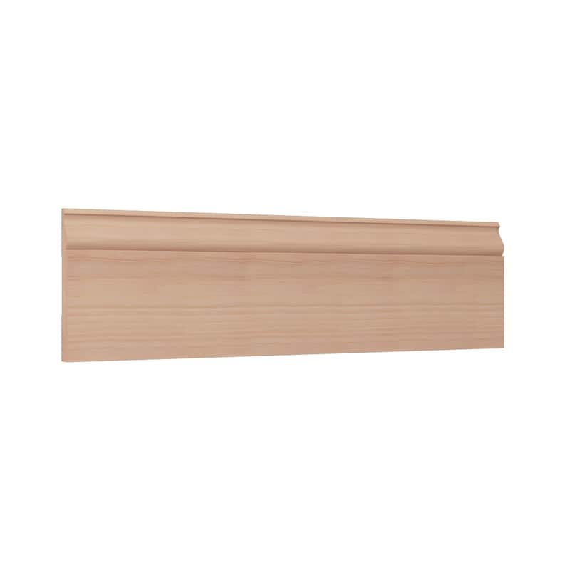 WM163: Americraft Finger-Joint Pine Base Cap Moulding