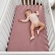 preview thumbnail 11 of 24, Muslin Cotton Fitted Crib Sheet, 2 Pack by Comfy Cubs