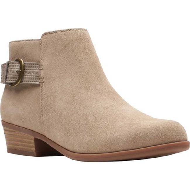 clarks addiy kara leather ankle boot