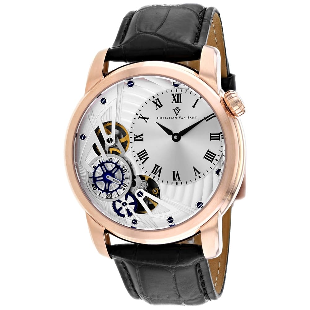 Christian Van Sant Men's Sprocket Auto-Quartz Silver Dial Watch - CV1545 - 6 (36)