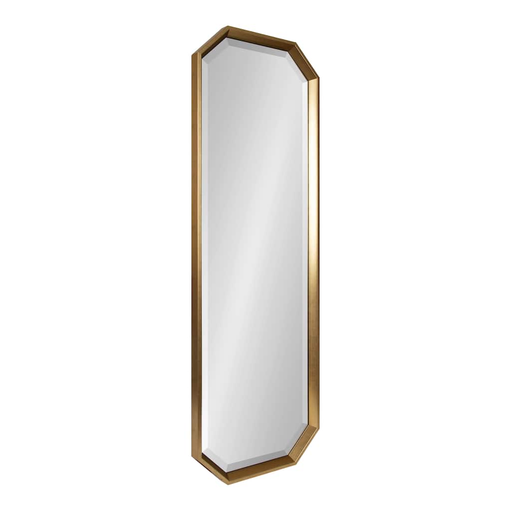 Kate and Laurel Calter Elongated Octagon Wall Mirror