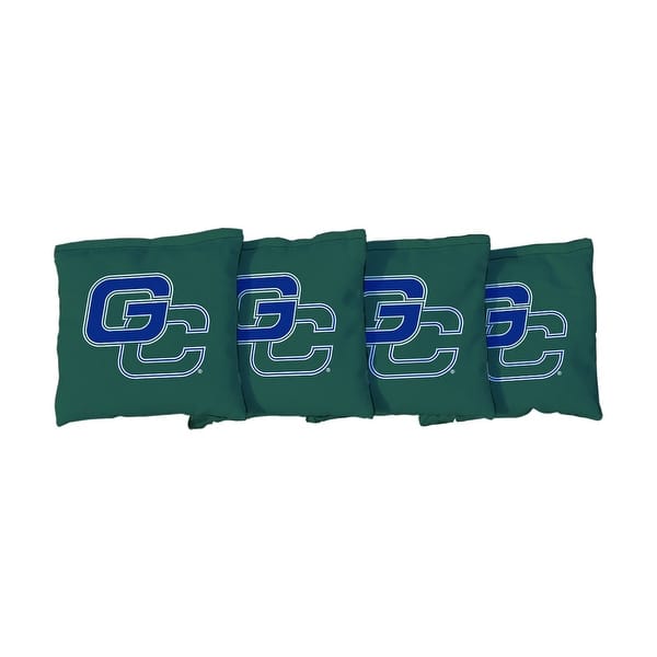 slide 2 of 3, Georgia College Bobcats Green Cornhole Bags All-Weather Resin Filled