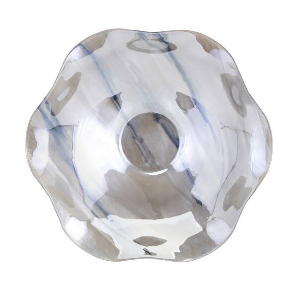 Shop Imax Home 83907 Avril Glass Decorative Bowl Beige Free