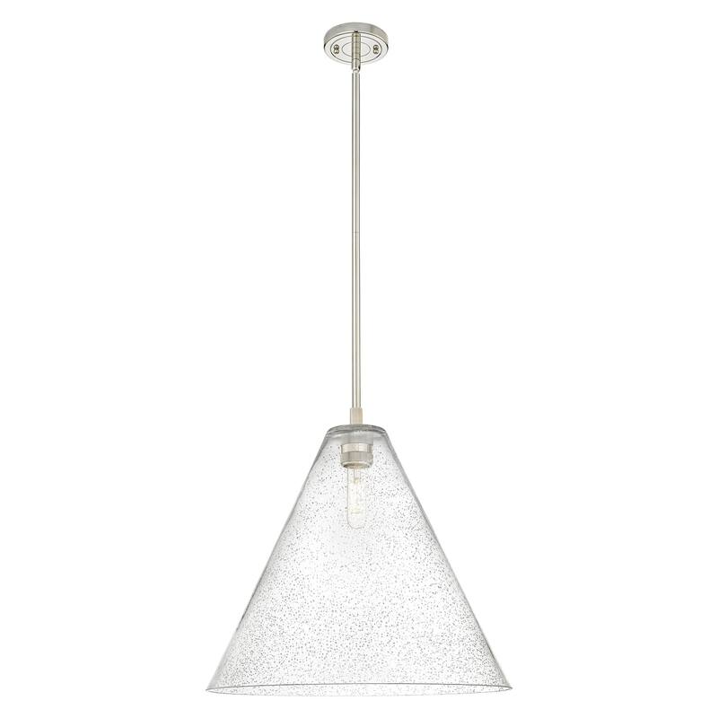 Innovations Lighting Downtown Urban - Crown Point - 1 Light 16" Berkshire Stem Hung Pendant