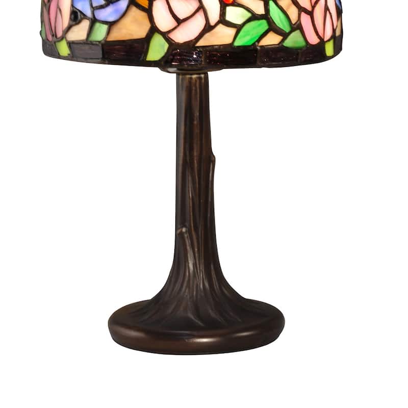 Carnation Tiffany Accent Table Lamp
