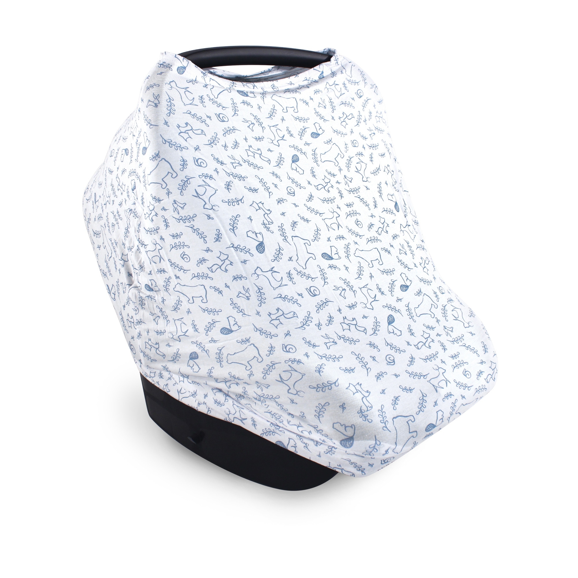 Yoga Sprout Baby Boy Multi-use Car Seat Canopy, Forest, One Size - Forest
