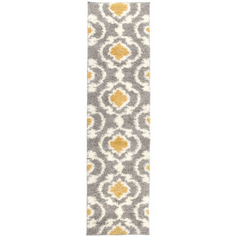 Porch & Den Touro Trellis Shag Area Rug