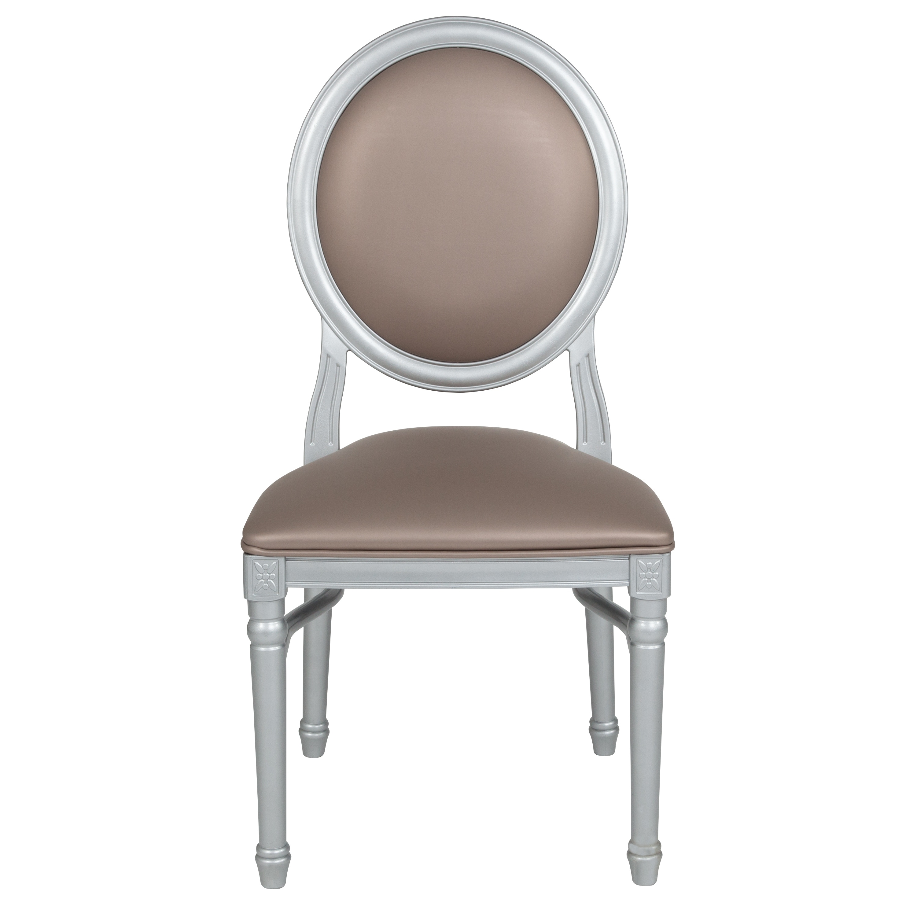 39 White Classic Round Back King Louis Chair - Bed Bath & Beyond