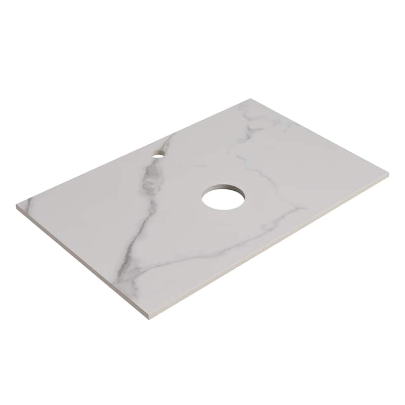Bathroom Vanity With Sink In 24/30 Inch, Floating Bathroom Vanity With Soft Close Door
