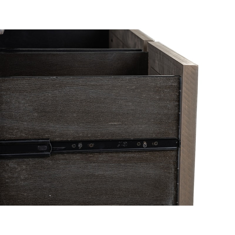 Magnussen Home Lancaster Dovetail Grey Buffet - 64''W x 18''D x 38''H