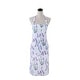 preview thumbnail 1 of 1, Lavender Floral Kitchen Apron - Adjustable Cooking Apron with Front Pocket for Baking and Gardening - 24"x36" Lavender - 24"x36"