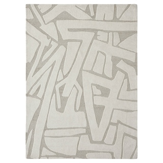 Cosmos 7'10" x 10'2"" ft Handwoven Indoor Rug, Ivory/ Sand - 7'10" x 10'2"" ft