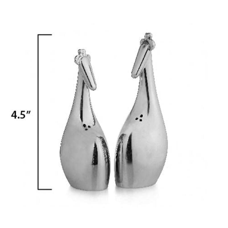 Nambe Savanna Salt and Pepper Shakers