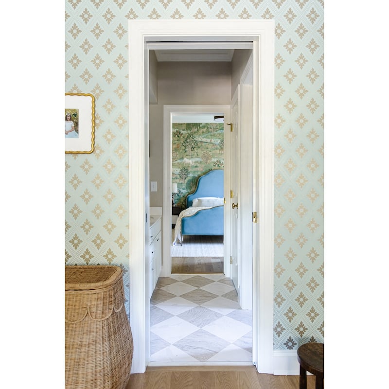 Chris Loves Julia x FloorPops Bonneville Beige Peel and Stick Floor Tiles