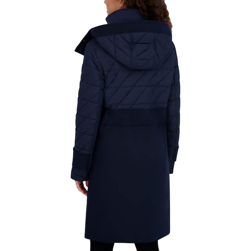 Andrew Marc Synclaire Mixed Media Coat