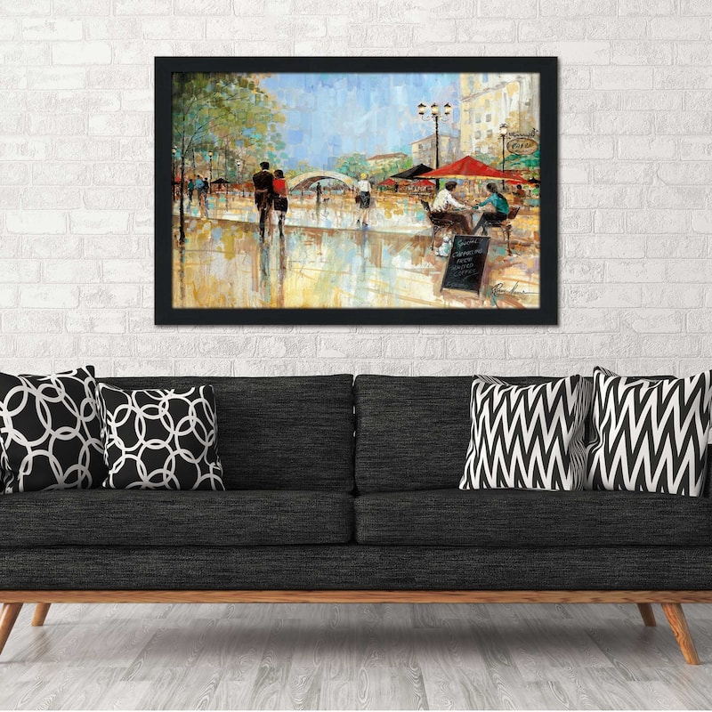 "Riverwalk Charm" by Ruane Manning Print on Acrylic