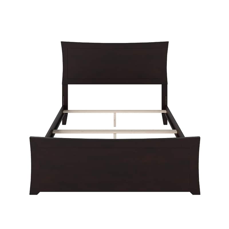 Metro Full Bed with Matching Footboard in Espresso