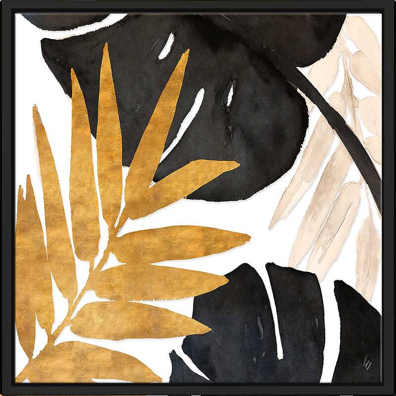 "Modern Tropics II" Print on Floating Canvas