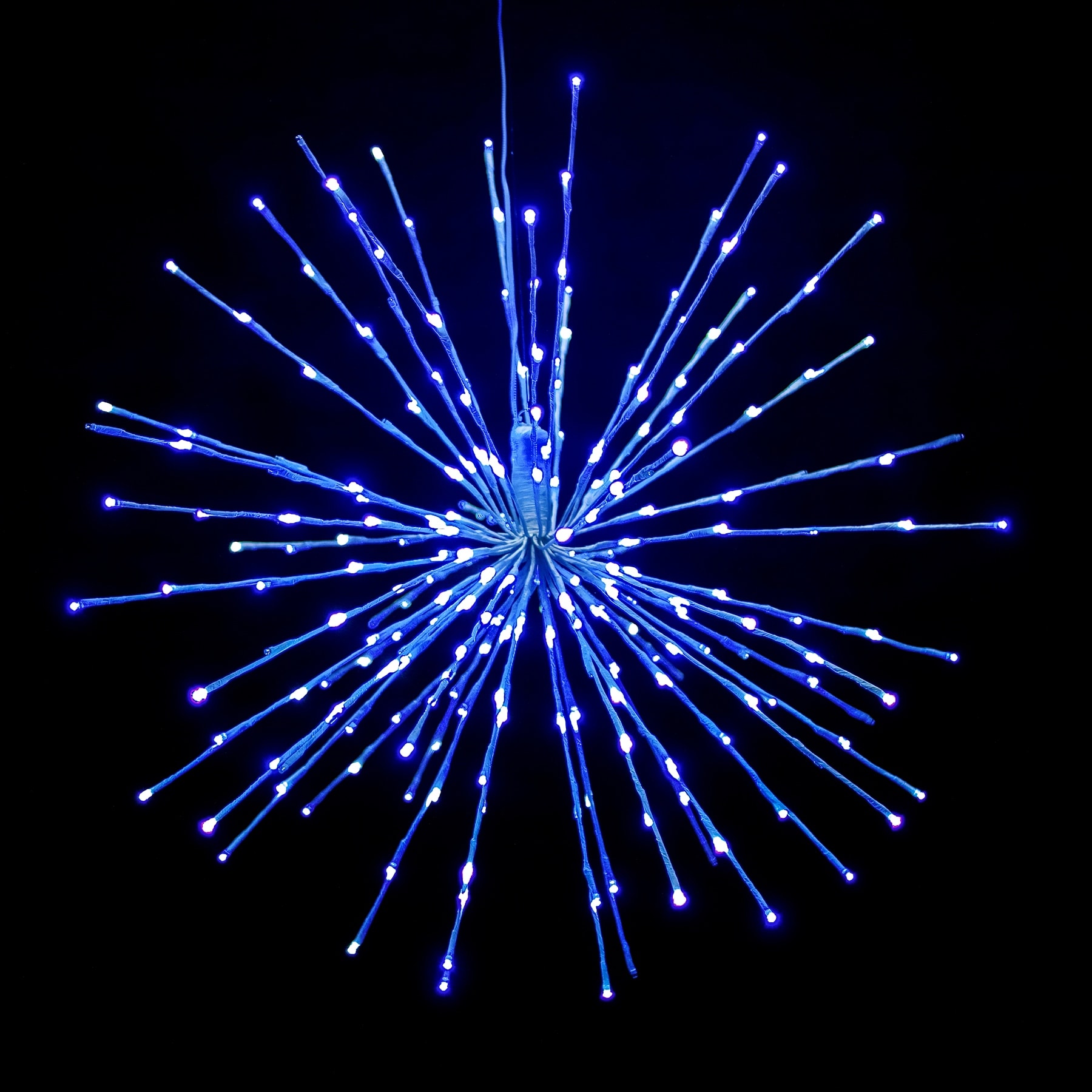 Christmas LED Spritzer Blue 32 Inch