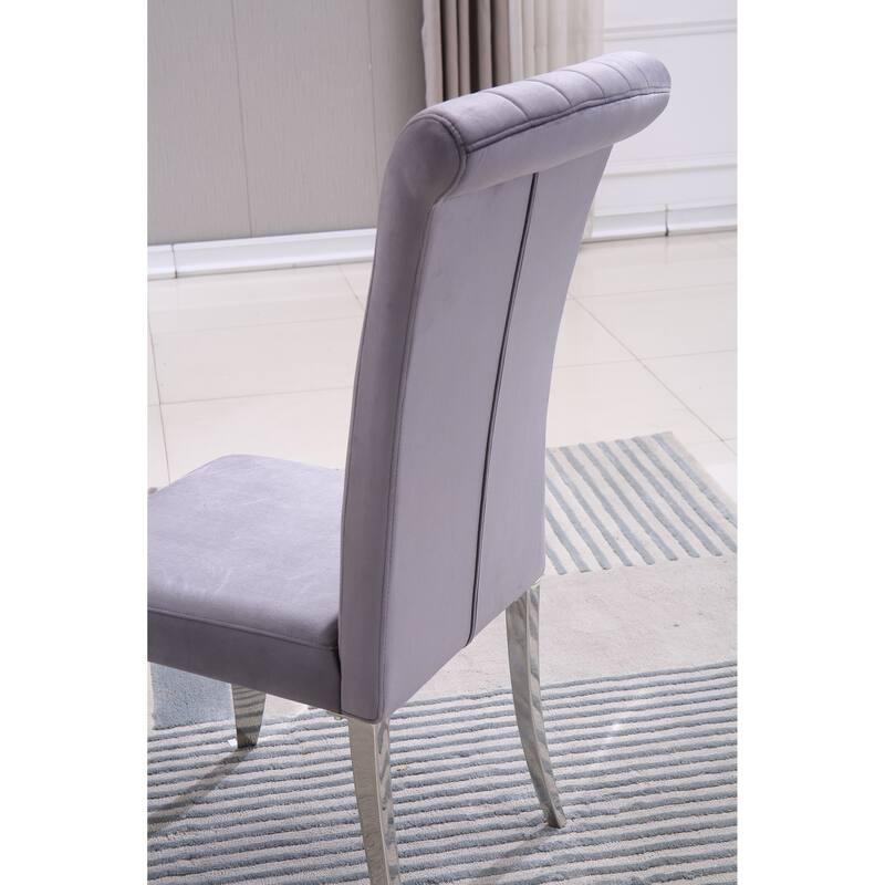 Modern Velvet Dining Chairs Set Of 2