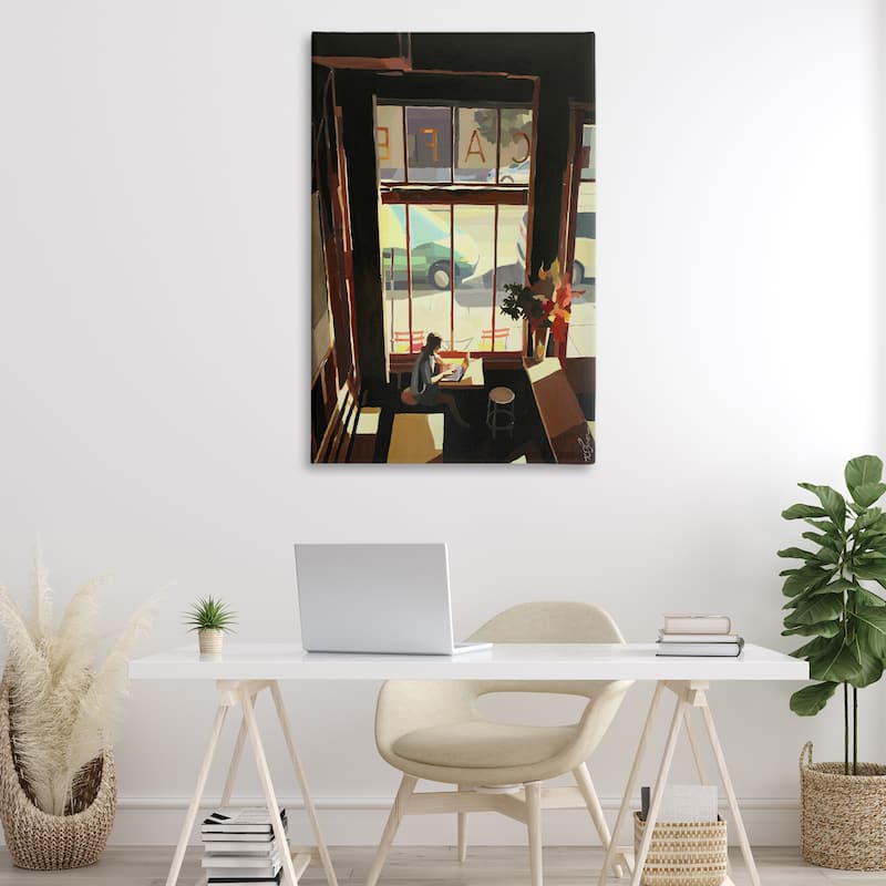 Stupell Tranquil Cafe Environment Canvas Wall Art Design By Keith Thomson