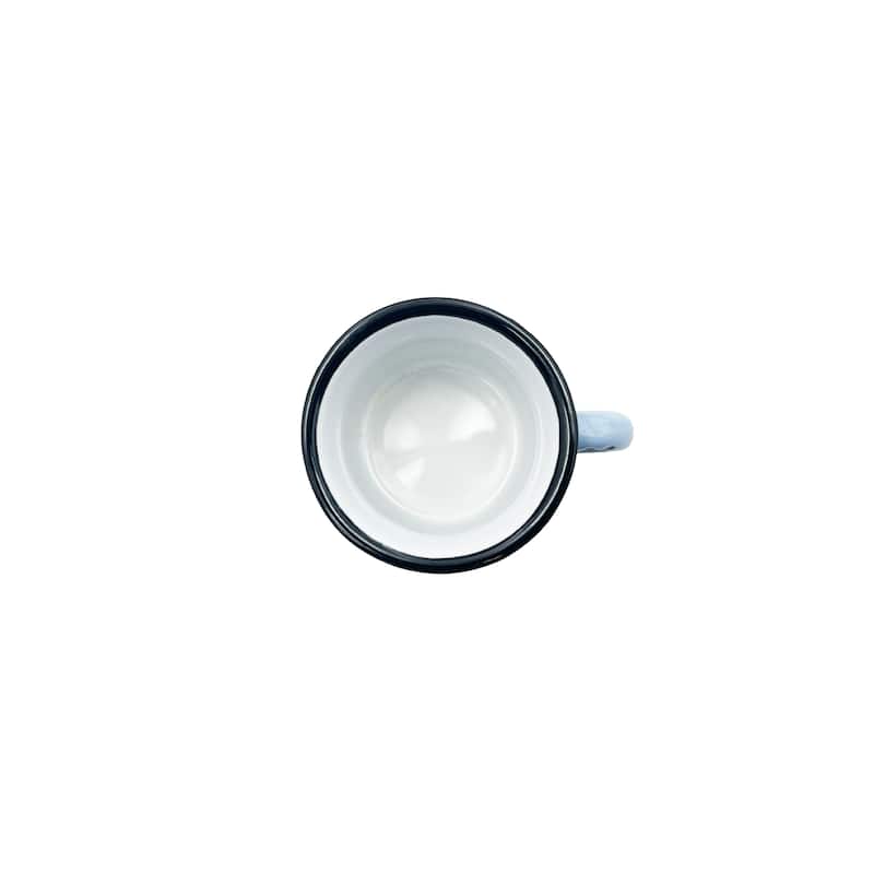 Tinware Espresso Mugs, Set of 4