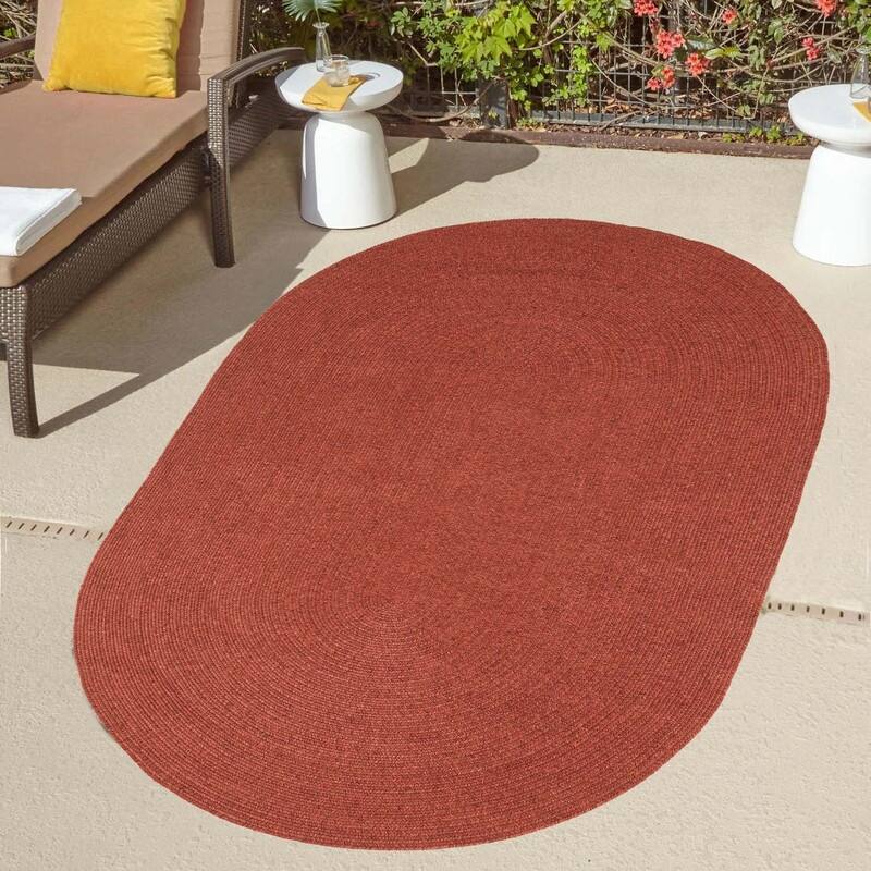Superior Braided Reversible Indoor/Outdoor Area Rug