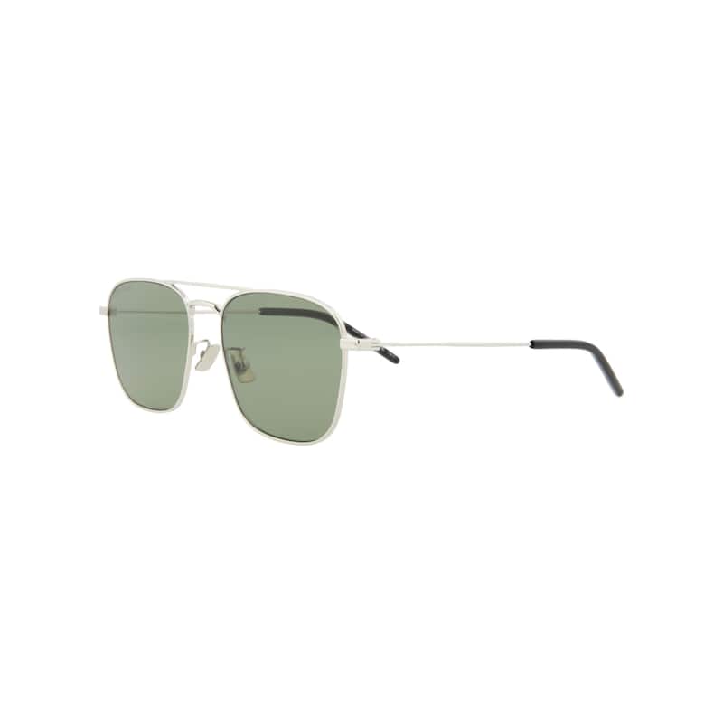 Saint Laurent Aviator-Frame Metal Sunglasses