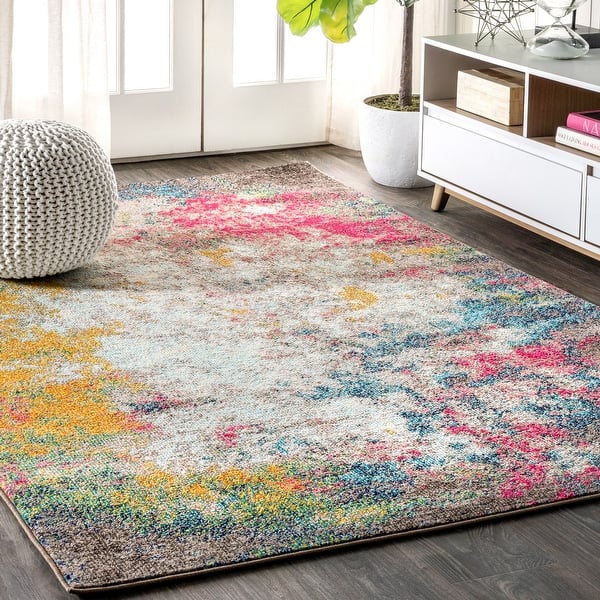 Shop Contemporary Pop Modern Abstract Multi Area Rug On Sale Overstock 27416291