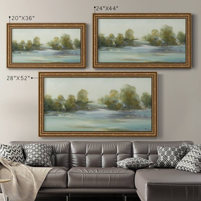 Soothing Scenery III Premium Framed Canvas- Ready to Hang