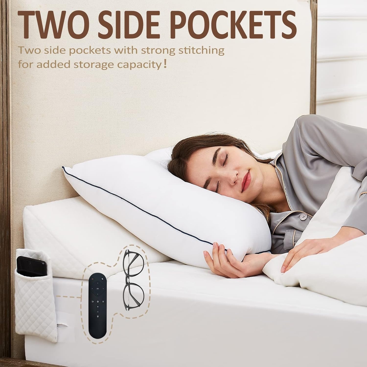 Elevating Inflatable Leg Rest Lifter Wedge Bed Pillow Wedge Ramp Cushion Bed Bath Beyond 32907088