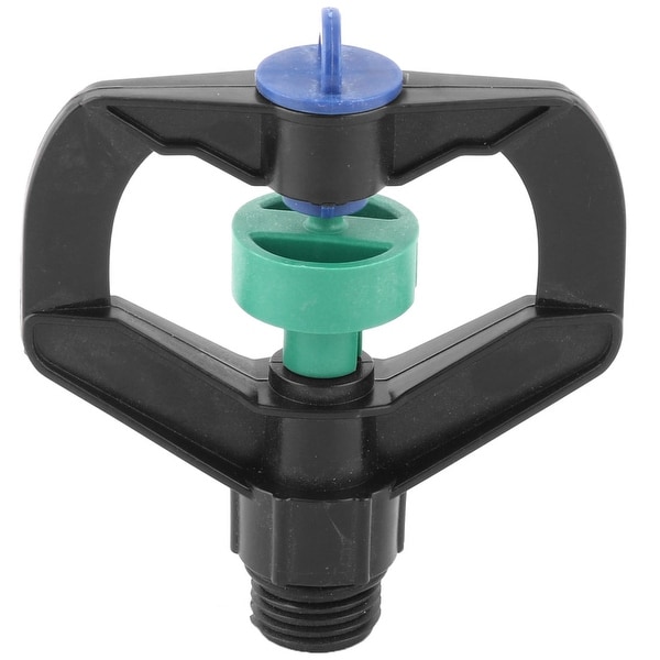 Irrigation Accessory Plastic 360 Degree Rotating Sprinkler Spray Nozzle Tricolor