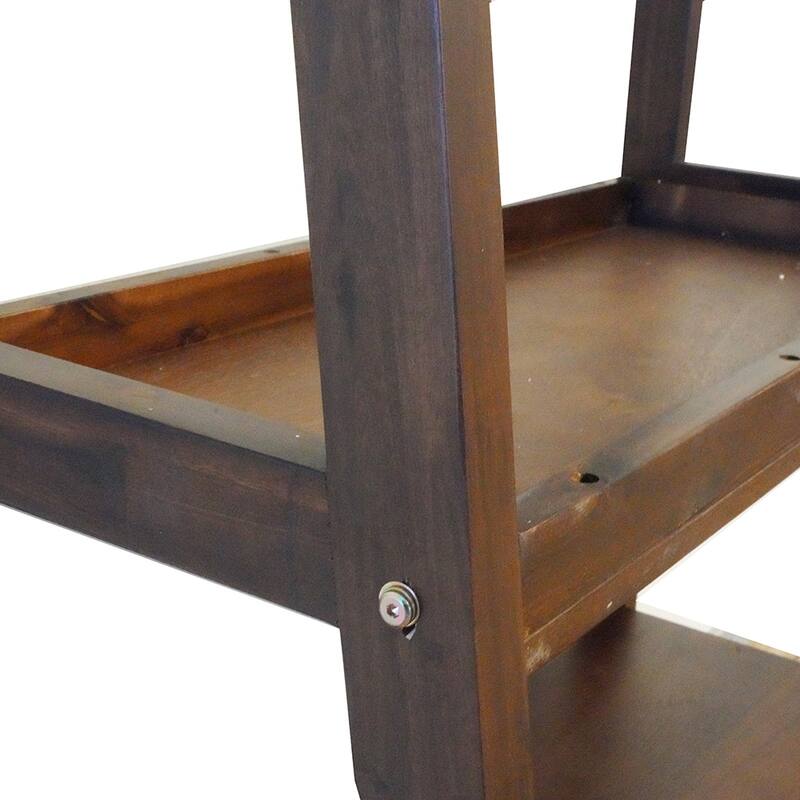 Wooden Ladder Shelf, Ladder Style Display Shelf