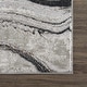 preview thumbnail 31 of 50, Hauteloom Liverpool Living Room, Bedroom Area Rug - Contemporary - Cream,Green - 7'10" x 10'