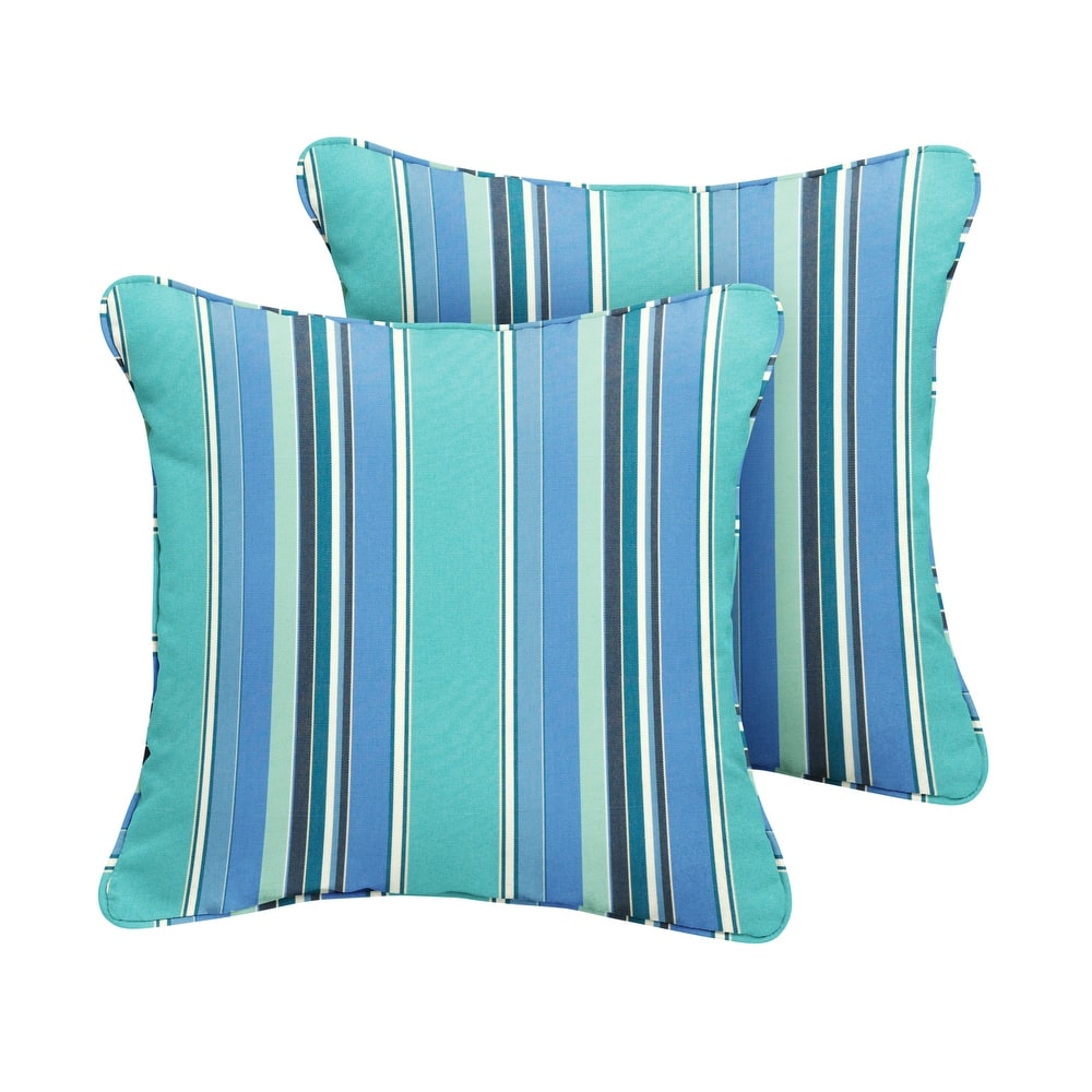 Sunbrella Dolce Oasis Corded Indoor/ Outdoor Pillow Set (Set of 2)
