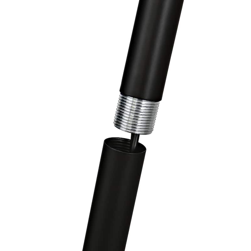 3 Light Rattan Standing Tall Lamp Vintage Floor Lamps