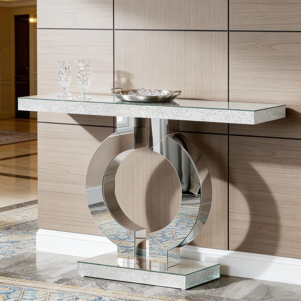 Mirrored Hall Table
