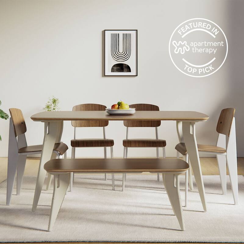 Hoek Dining Table - 59" L x 29" W x 30" H