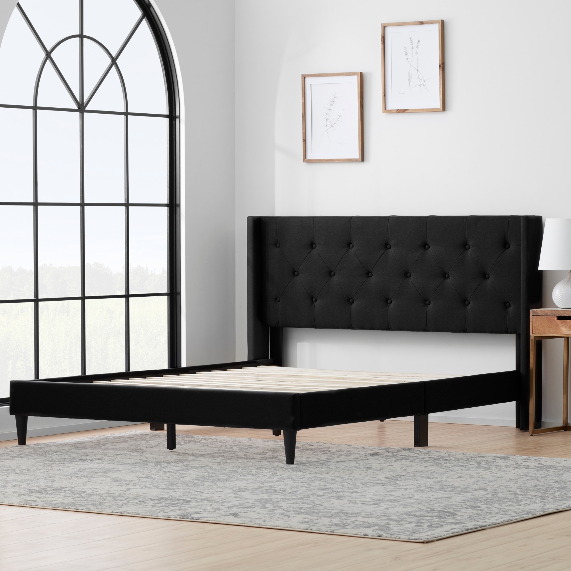 Brookside bella button tufted clearance wingback