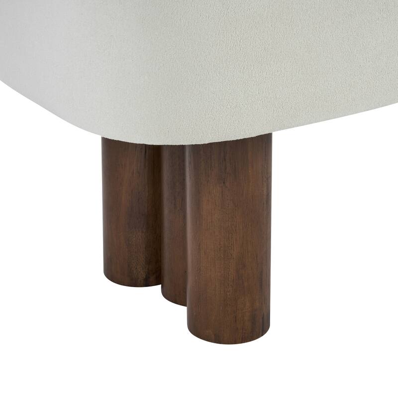 Christopher Knight Home - Modern Upholstered Dining Bench with Padded Seating