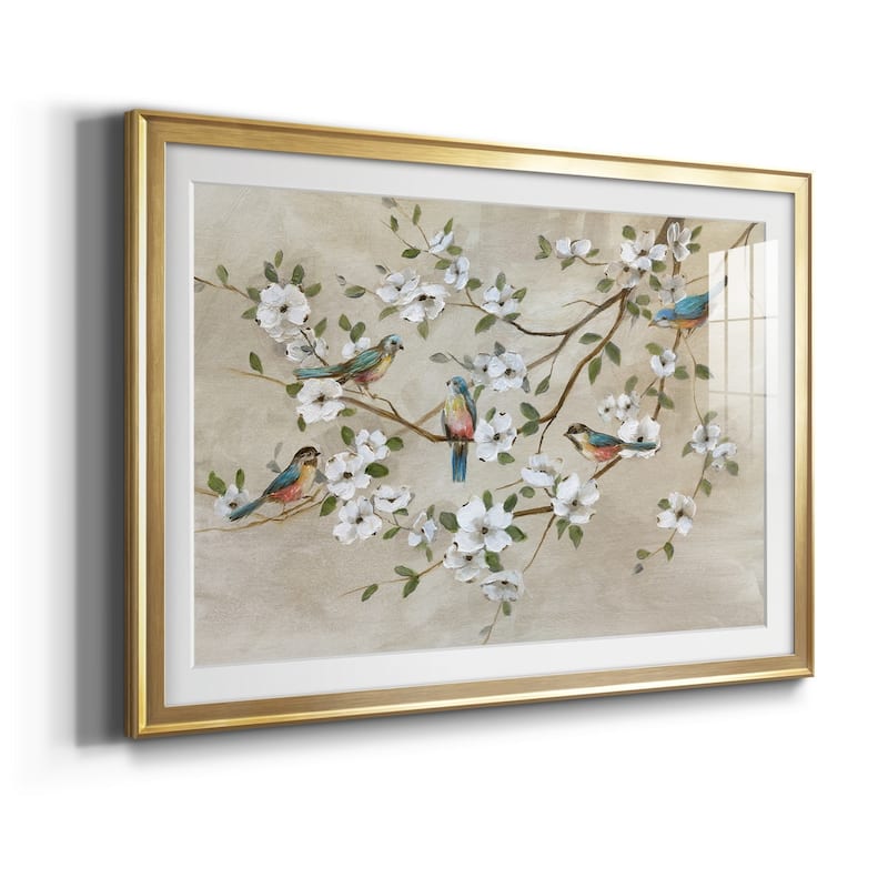 Birds of a Feather Premium Framed Print - Ready to Hang