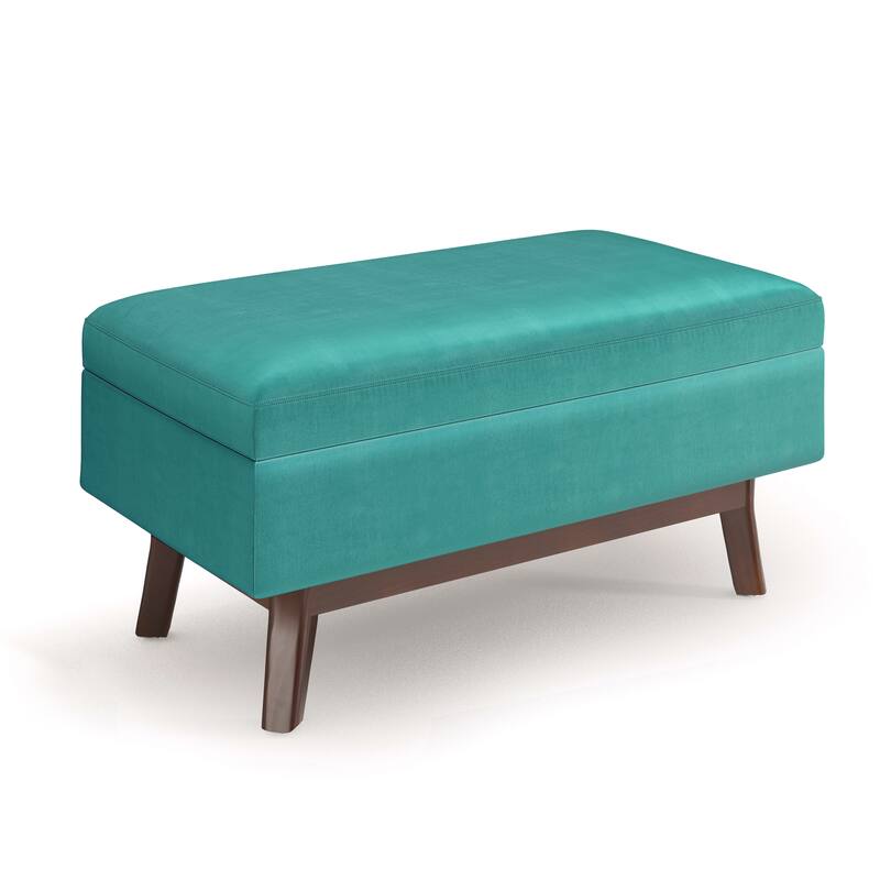 Wyndenhall Ethan Mid-century Modern Rectangular Table Ottoman